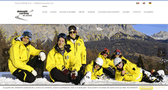 Desktop Screenshot of dolomitiscuolasci.com